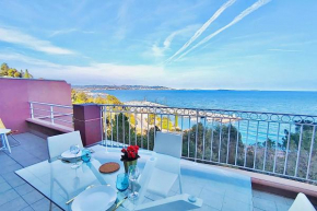 Superbe appartement vue mer dans résidence avec piscine